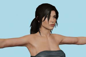 Lara Croft , , , Lara, Croft, lara, Tomb-Raider, girl, female, woman, people, human, xna, characters, rigged